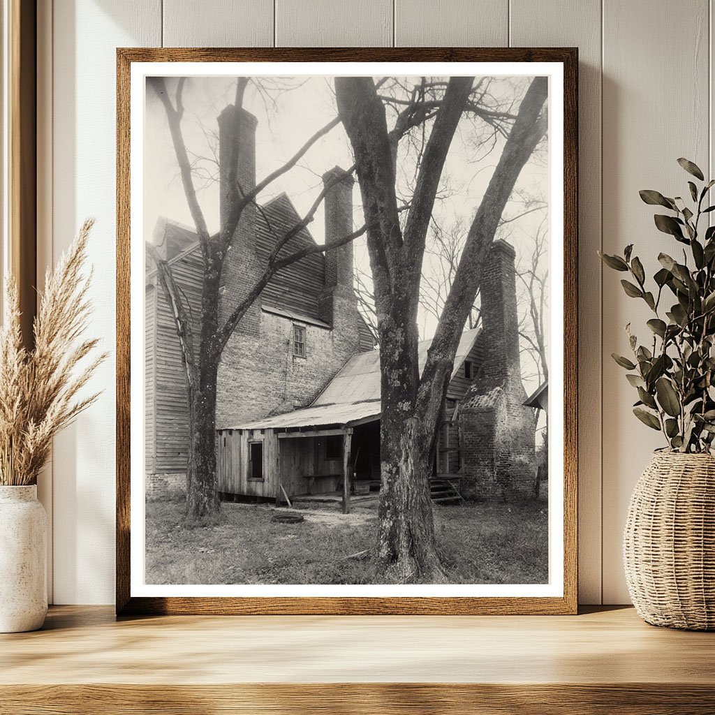 Salem Church Architecture, Charles City VA, Early 1900s