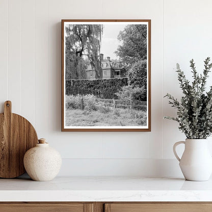 Shirley Estate Gardens, Charles City, VA 1953 Photo