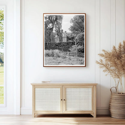 Shirley Estate Gardens, Charles City, VA 1953 Photo