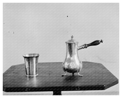 Vintage Tableware in Shirley, Virginia - 1953 History Photo