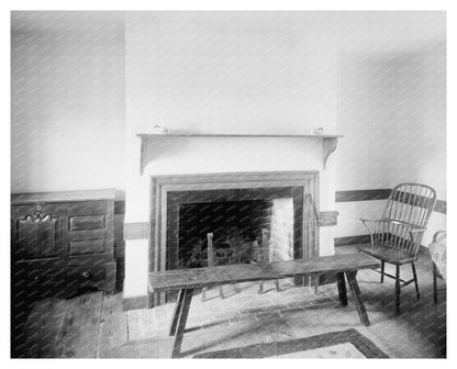 Weyanoke Interior Scene, Charles City County, VA, 20th Centu