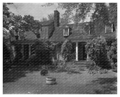 Midlothian Pike, Chesterfield VA, Vintage Photo 1953