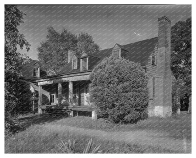 Midlothian Pike, Chesterfield VA Architecture Photo, 1930s