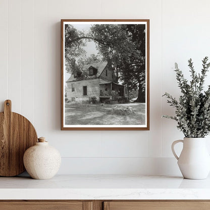 Chesterfield County, VA Architecture, 1950s Vintage Photo