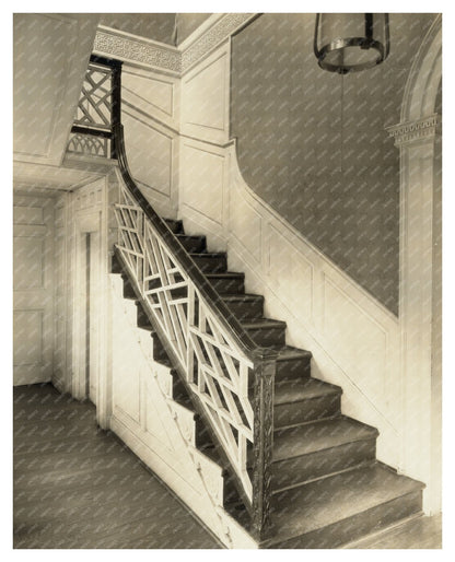 Historic Building Interior, Dinwiddie VA, 1760