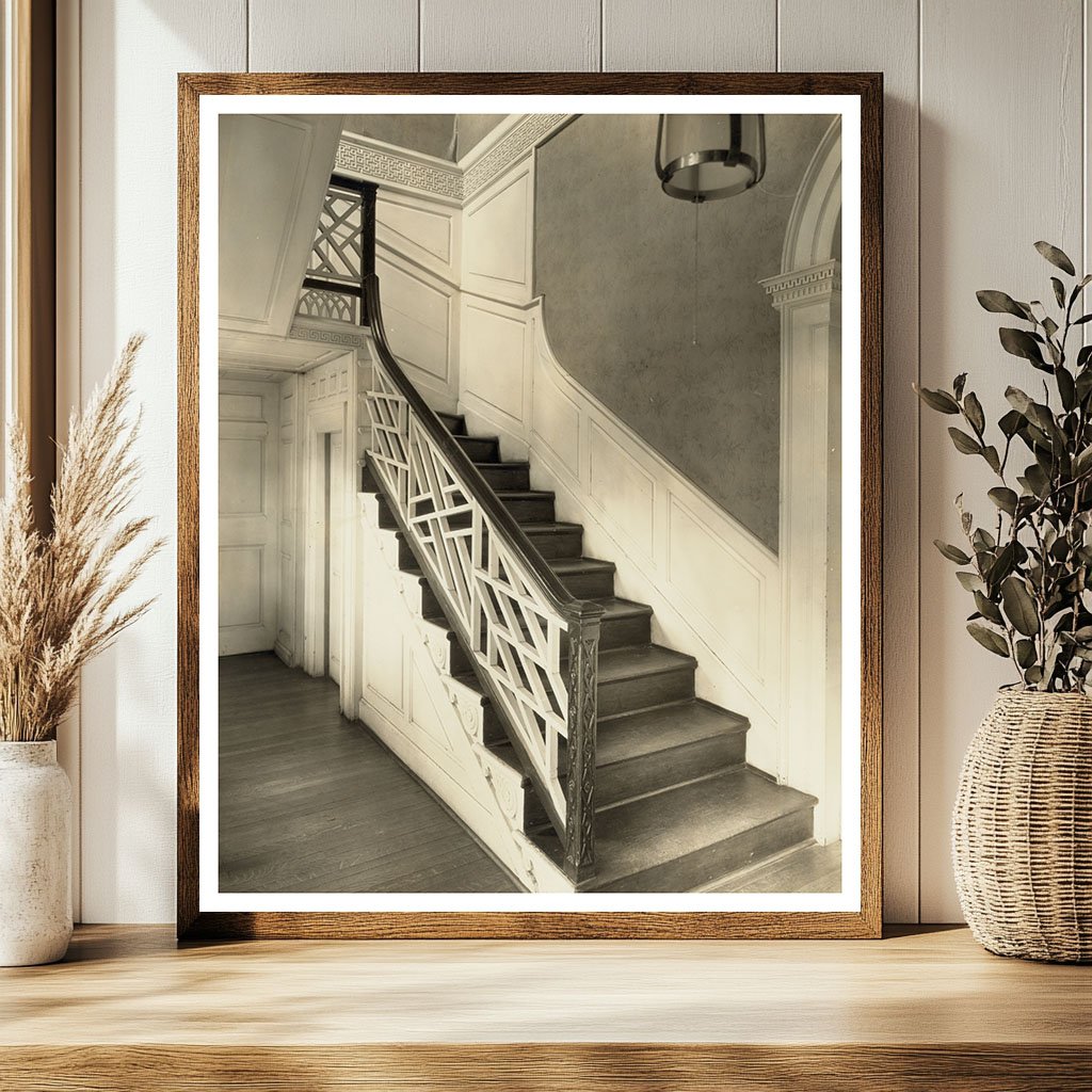 Historic Building Interior, Dinwiddie VA, 1760