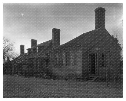 Vintage 1730 Building in Petersburg, Virginia, 1953 Photo