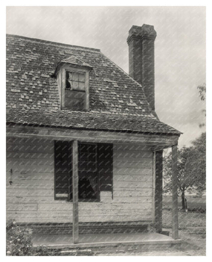 Dunnsville VA Home Architecture, Early 1900s Photo