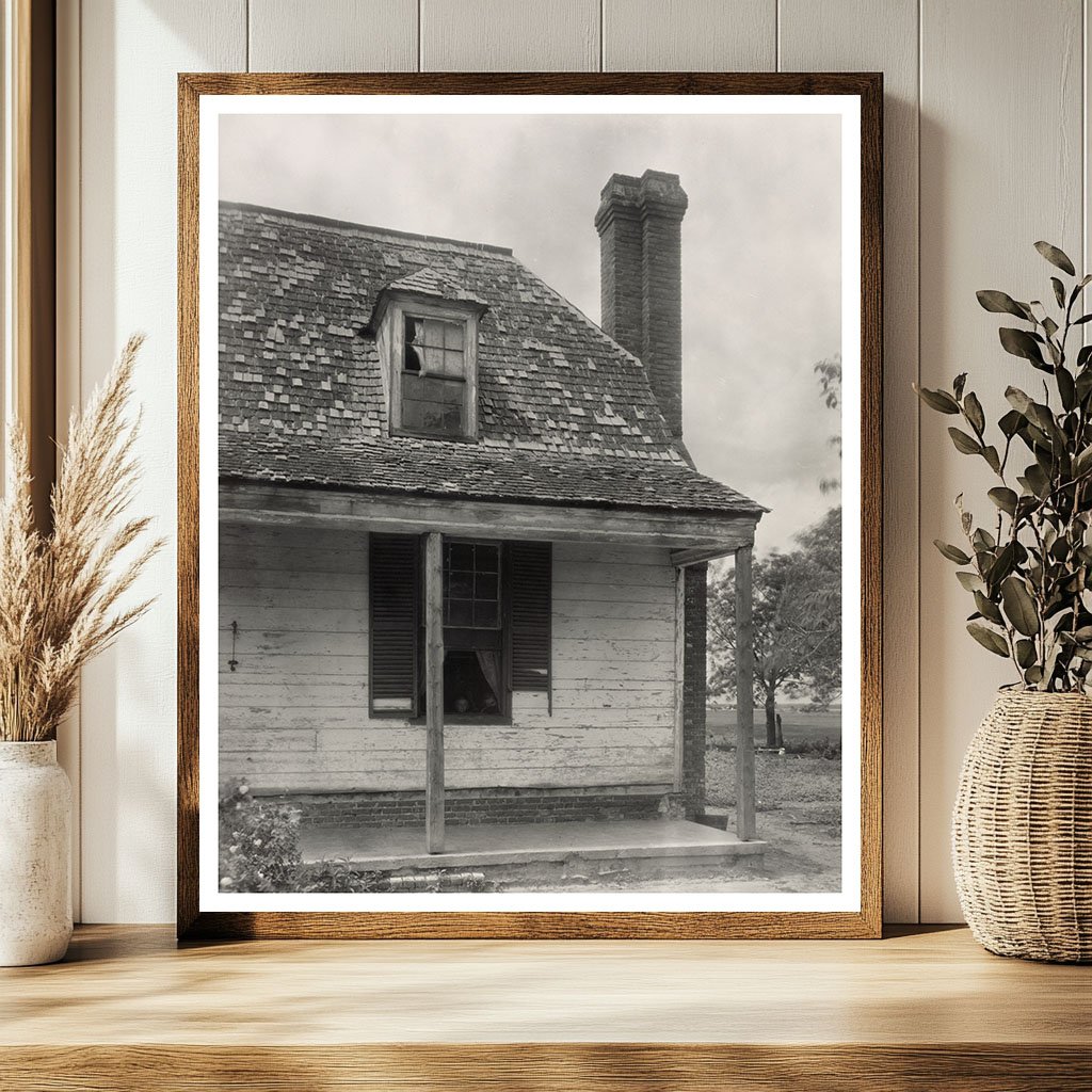 Dunnsville VA Home Architecture, Early 1900s Photo
