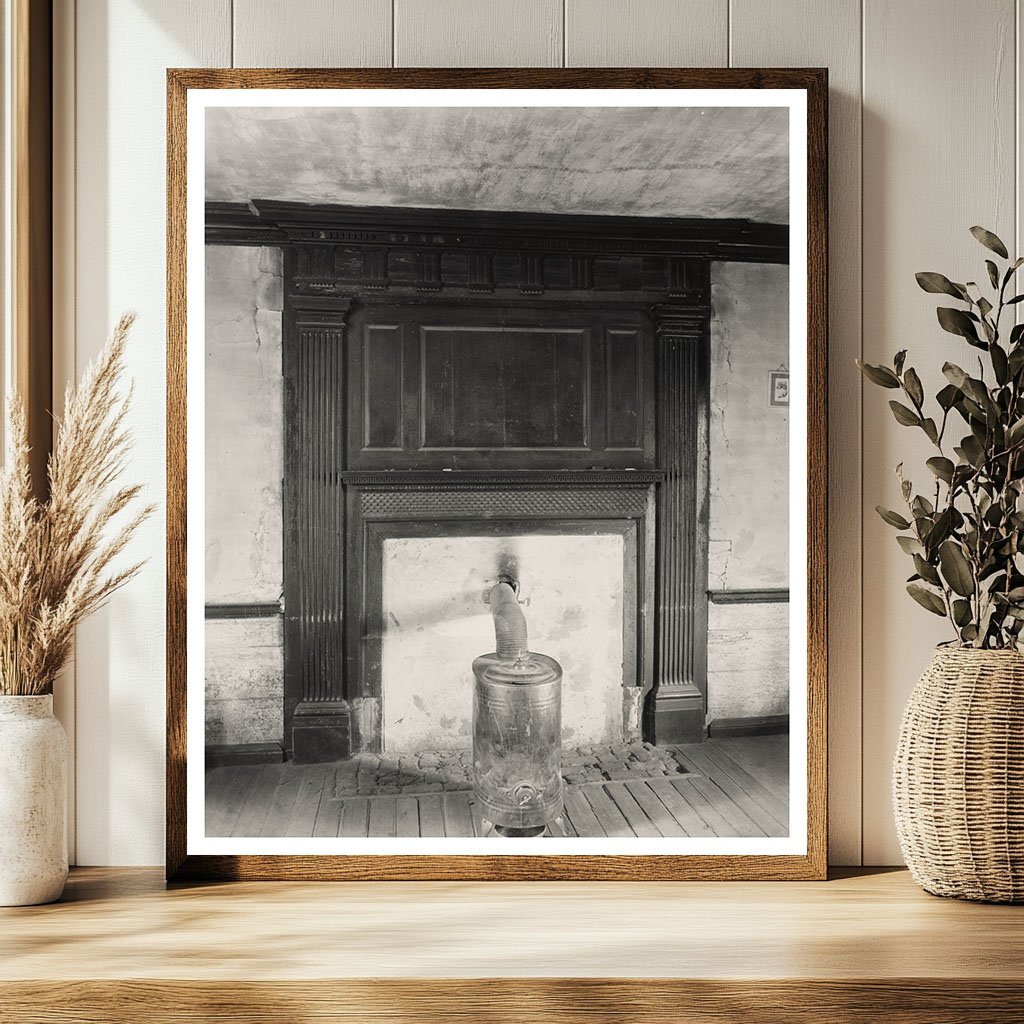 Dunnsville VA Interior Photo, Early 20th Century