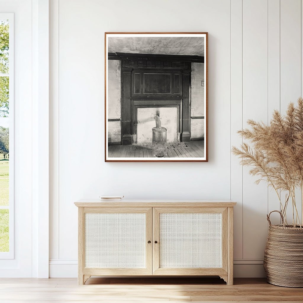 Dunnsville VA Interior Photo, Early 20th Century