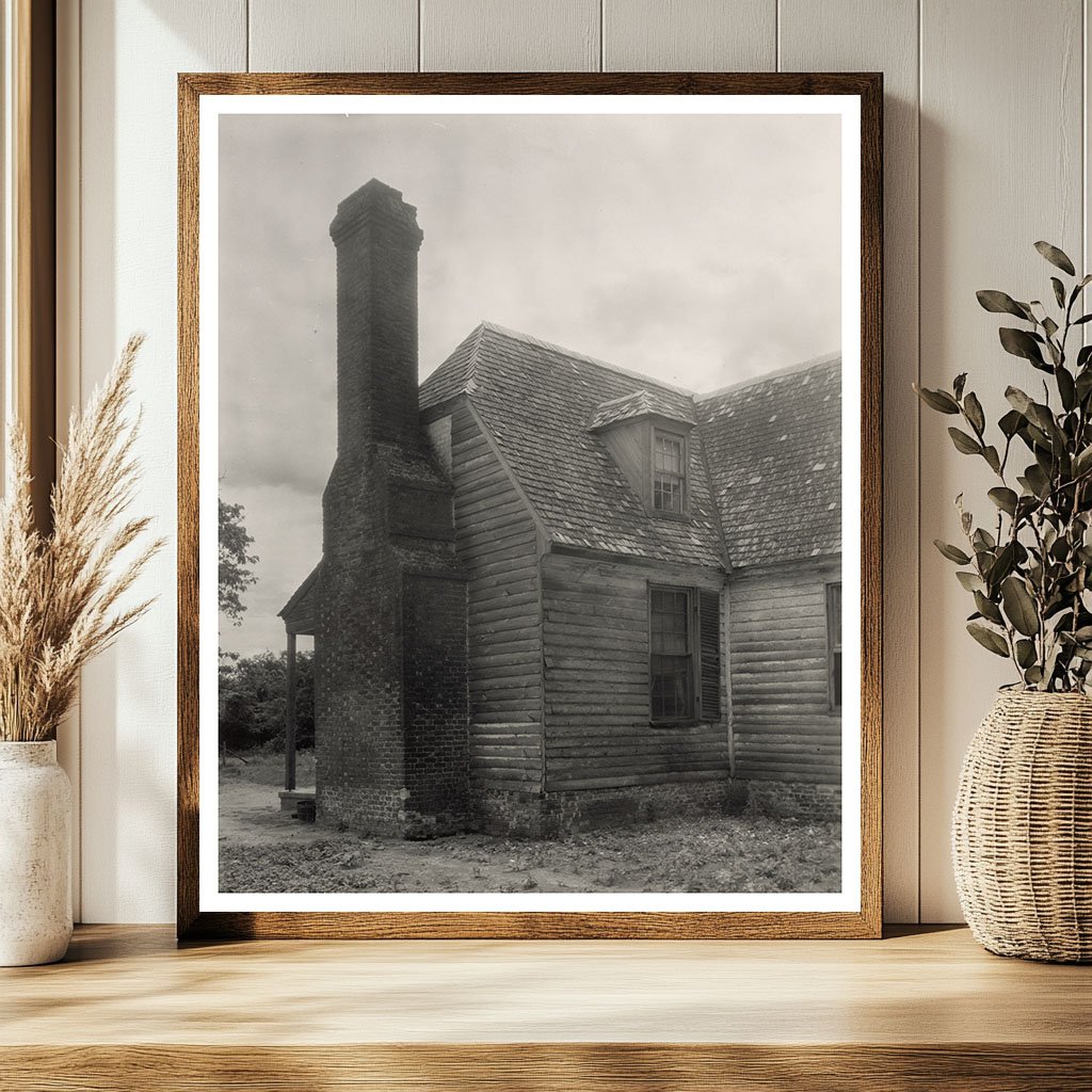 Dunnsville, VA Vintage Architecture Photo - Early 1900s