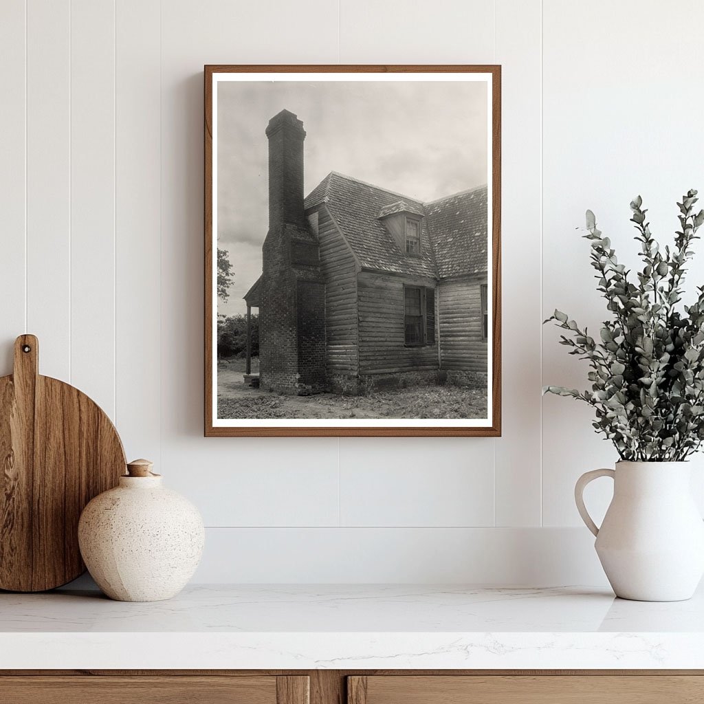 Dunnsville, VA Vintage Architecture Photo - Early 1900s