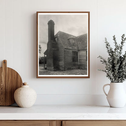 Dunnsville, VA Vintage Architecture Photo - Early 1900s