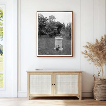 Mt. Vernon Gardens, Fairfax VA, 1953 Vintage Photograph