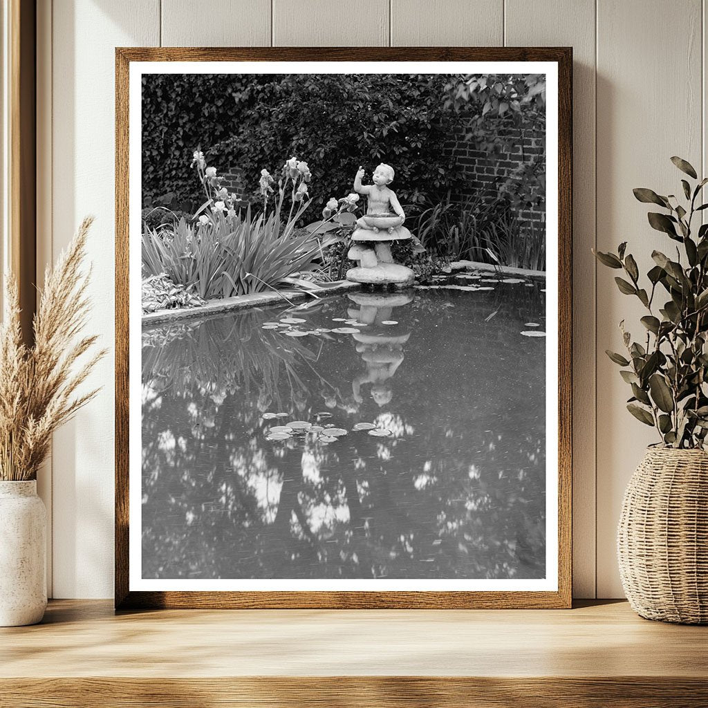 Historic Garden Scene, Mt. Vernon, Virginia, 1900s