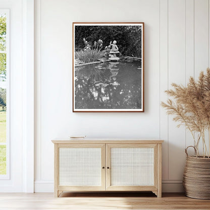 Historic Garden Scene, Mt. Vernon, Virginia, 1900s