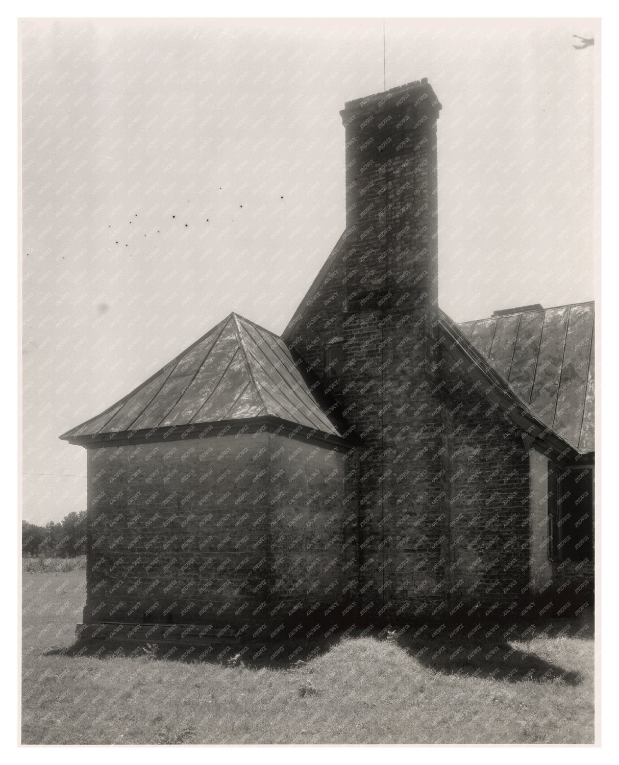 1700 Brick Building in White Marsh, VA - Historic Photo