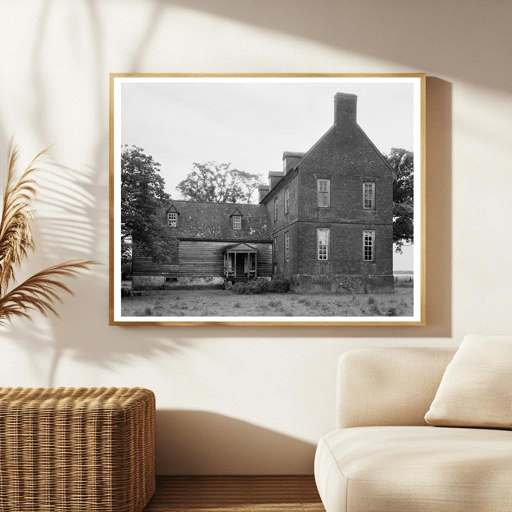 Saras Creek House, Bena VA, 1953 Vintage Photograph