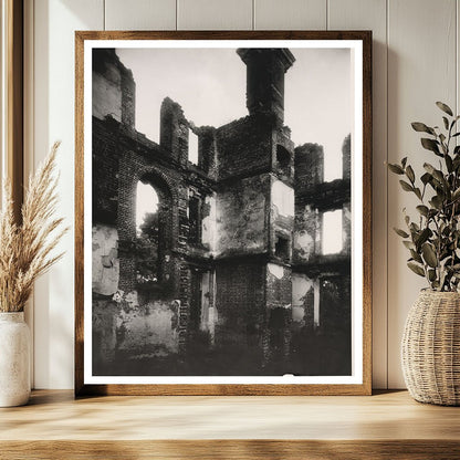 Colonial House in White Marsh, VA - 1725 Photo Artifact