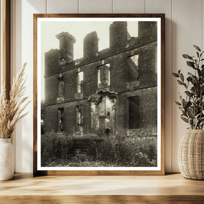 Colonial Ruins in White Marsh, VA: Historic Photo 1916
