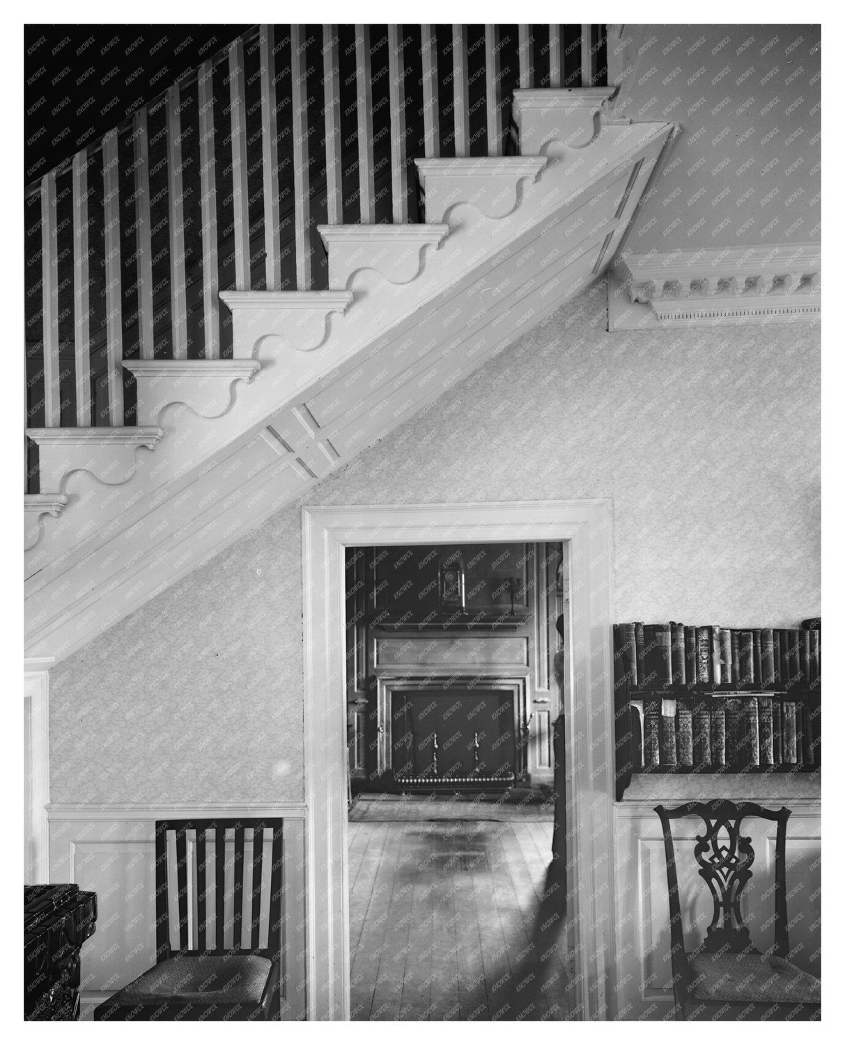 Historic Architecture in Nuttal, Virginia, 1676