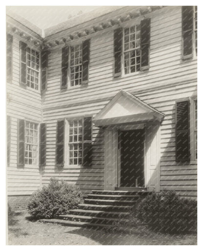 Historic Building in Goochland, VA (1712) - Vintage Photo