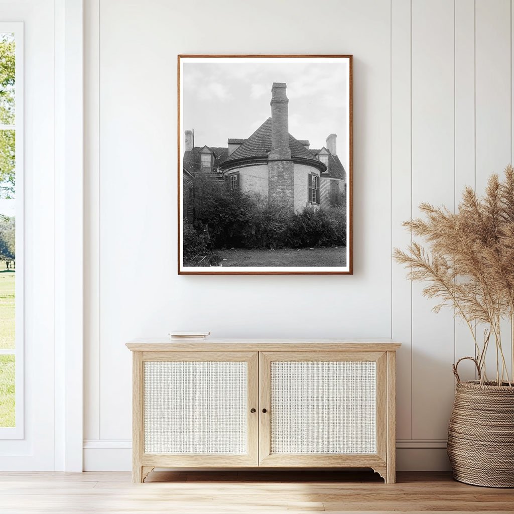 Vintage Smithfield, VA Architecture Photo, 20th Century