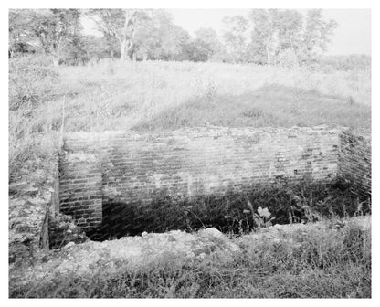 Jamestown VA Mansion Remnants 1643 Historical Photo