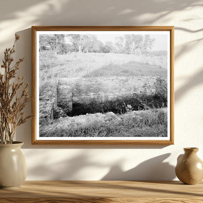 Jamestown VA Mansion Remnants 1643 Historical Photo