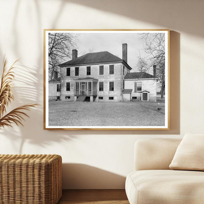 Historic Home, King & Queen County, Virginia, 1953
