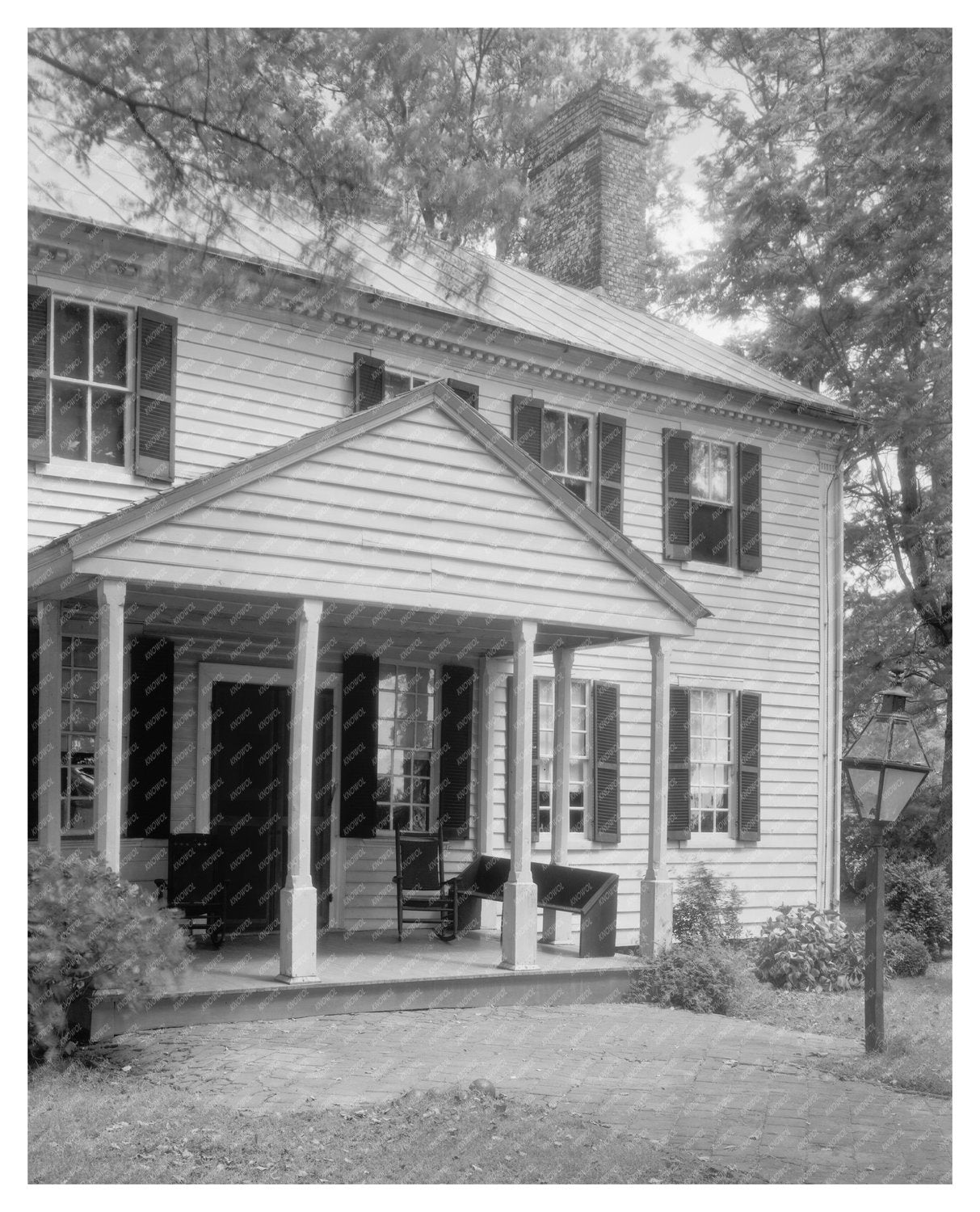 1674 Frame House in Comorn, King George County, VA