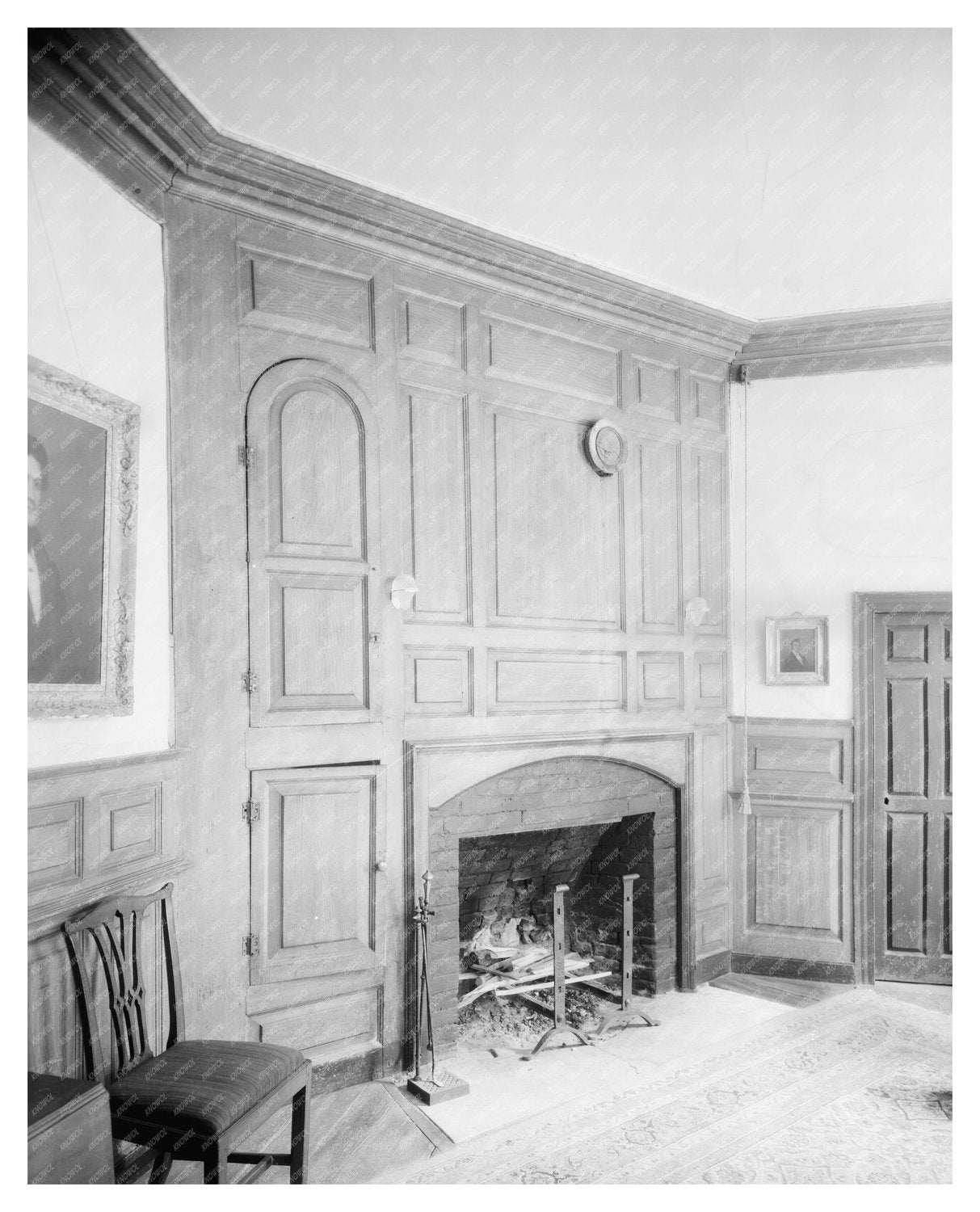 Historic Comorn Virginia Building Photo, 1674