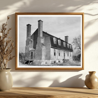 Sweet Hall, Virginia: Historic 1794 Structure in Photo