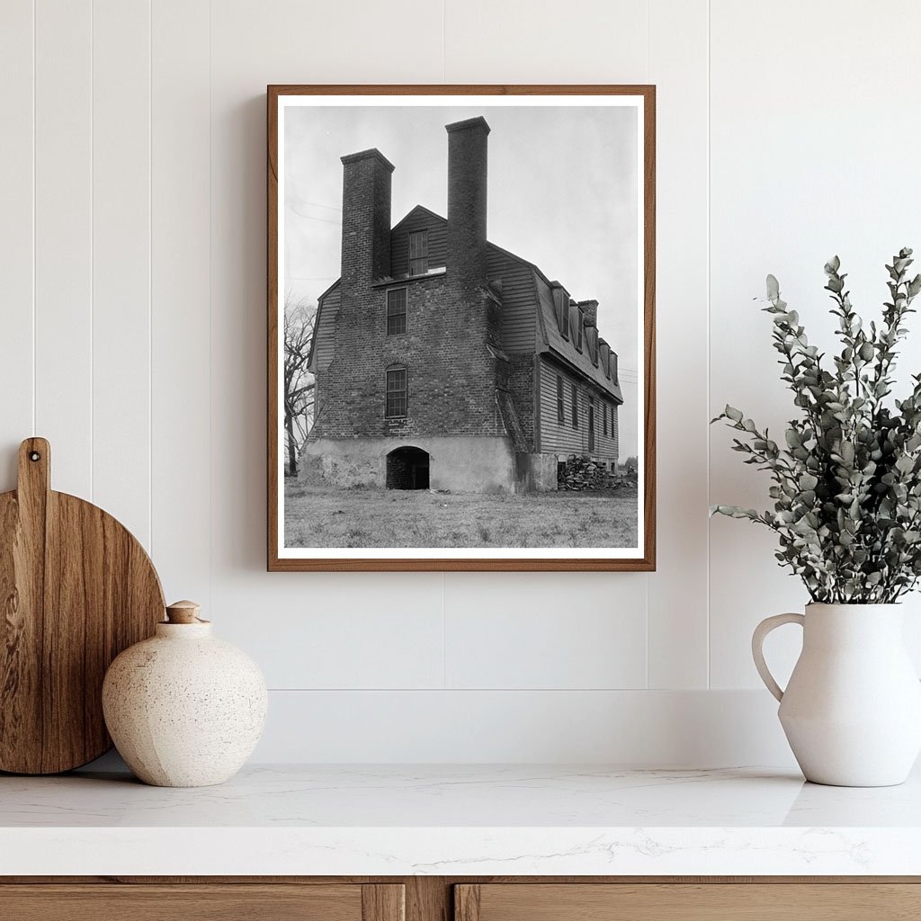 Sweet Hall, King William County, VA, 1794 Historical Photo