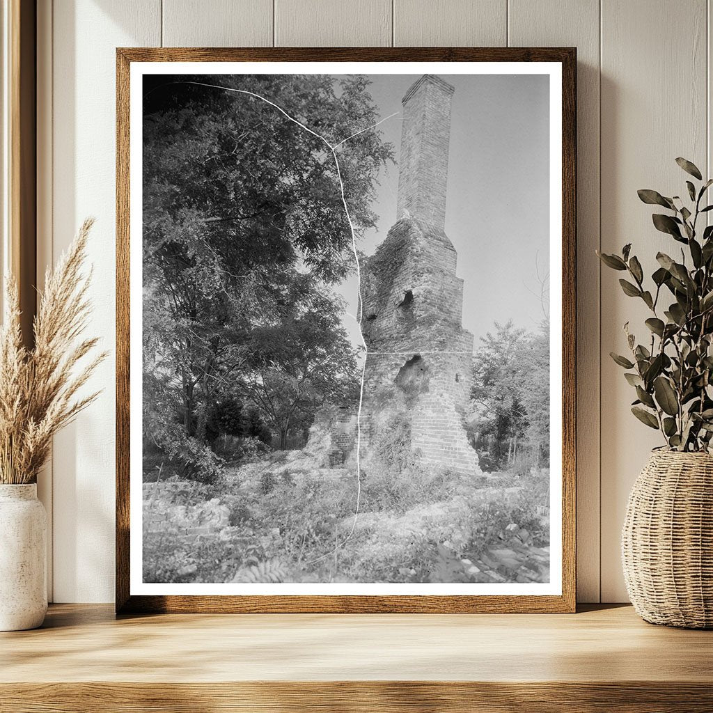 Ruins of Lancaster Court House, Virginia, Early 1900s