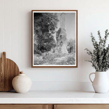 Ruins of Lancaster Court House, Virginia, Early 1900s