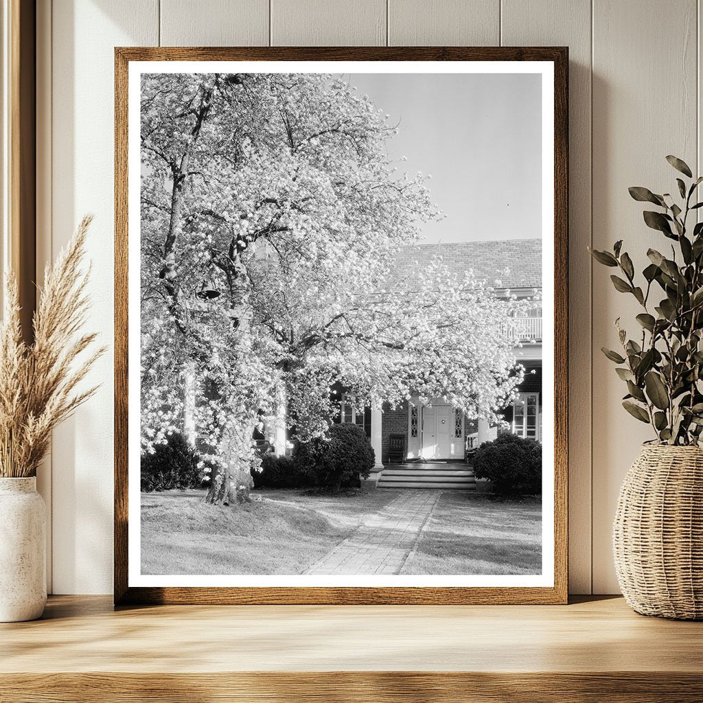 Vintage Garden Photo, Loudoun County, VA, 20th Century