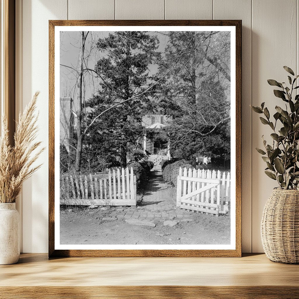 Loudoun County, VA Vintage Architecture Photo, Early 1900s