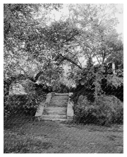 Loudoun County VA Garden Stairway Photo 1910s