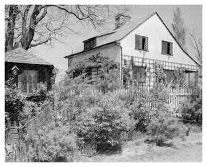 Middleburg, VA Vintage Photo from 1953 Architectural Survey