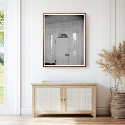 Leesburg VA Doorway Photo, Early 20th Century