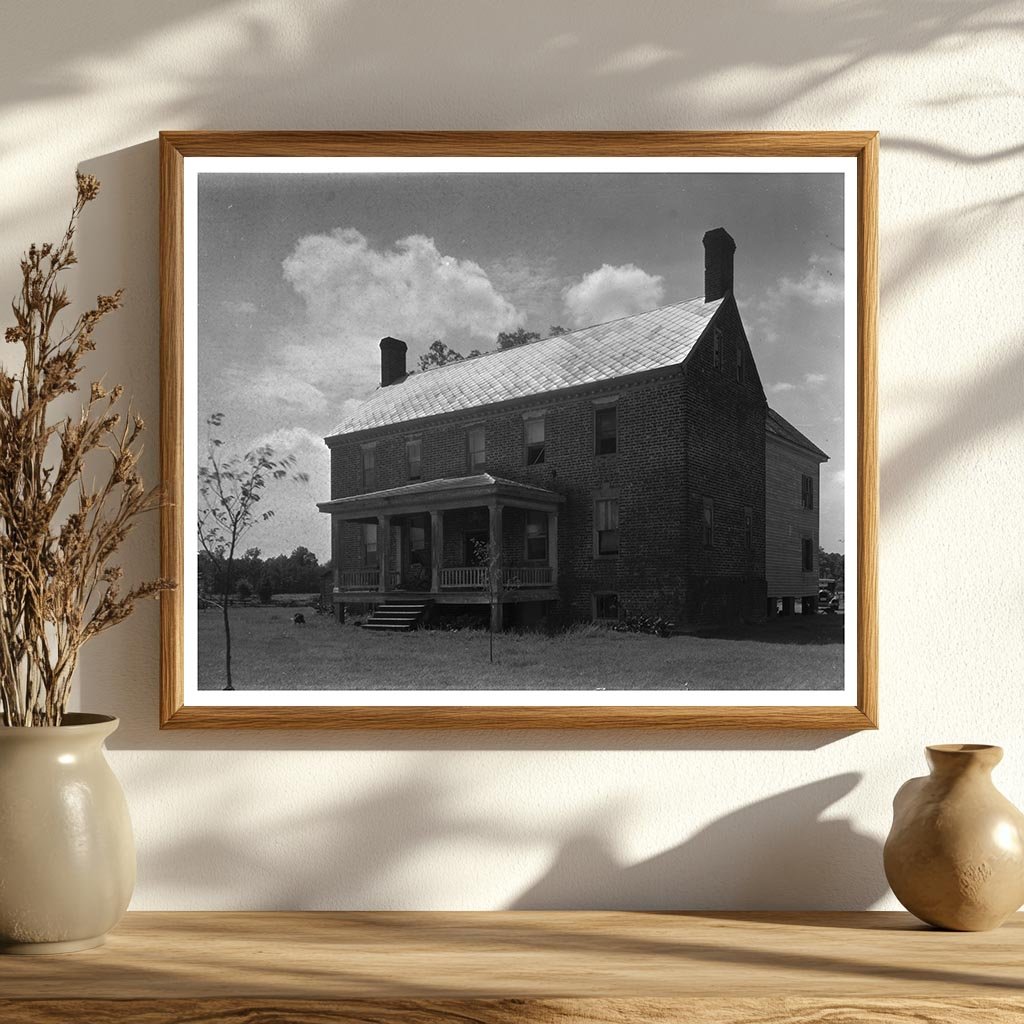 Armistead Home in Mathews County, VA - 20th Century Photo