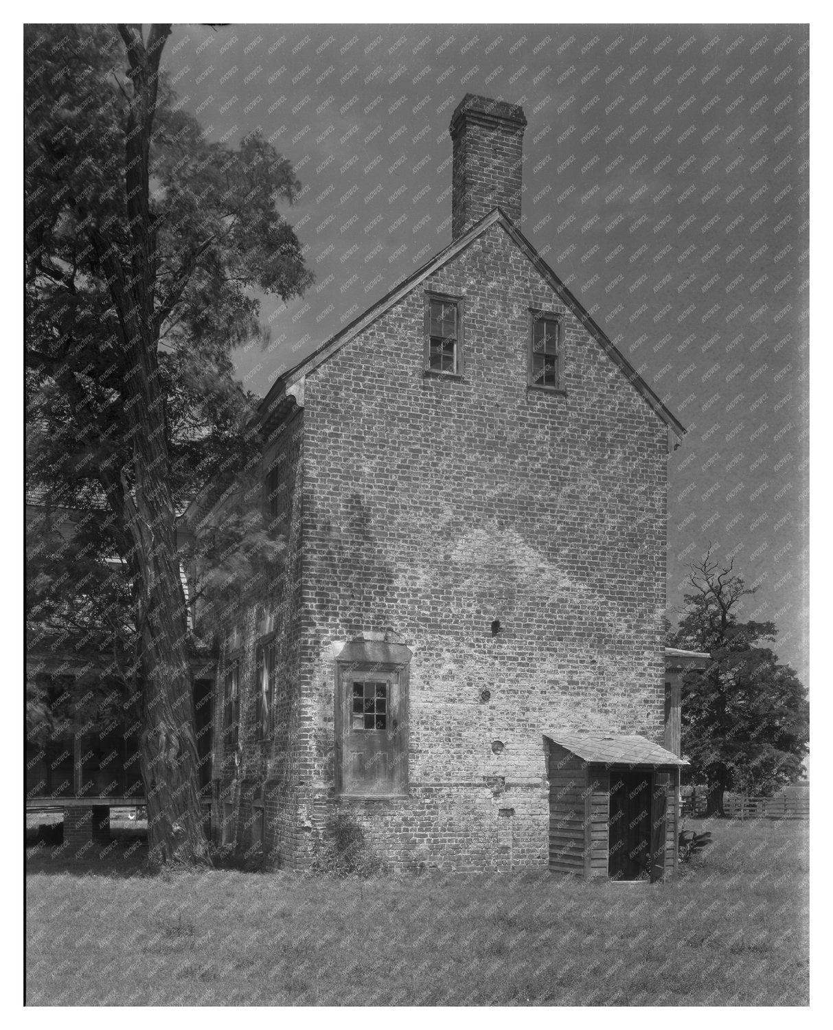 Armistead Family Home, Mathews County, VA, 1953