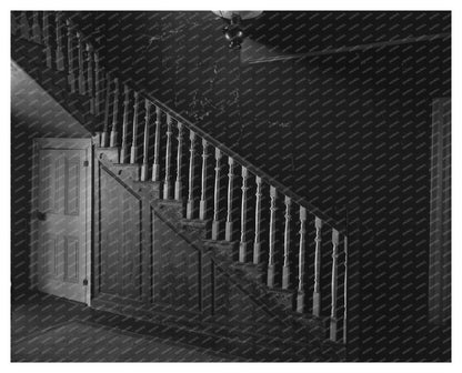 1890s Interior of Armistead Home, Mathews County, VA