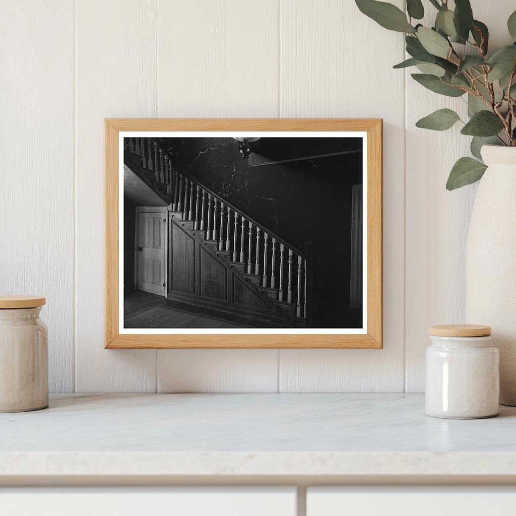 1890s Interior of Armistead Home, Mathews County, VA