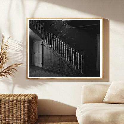 1890s Interior of Armistead Home, Mathews County, VA