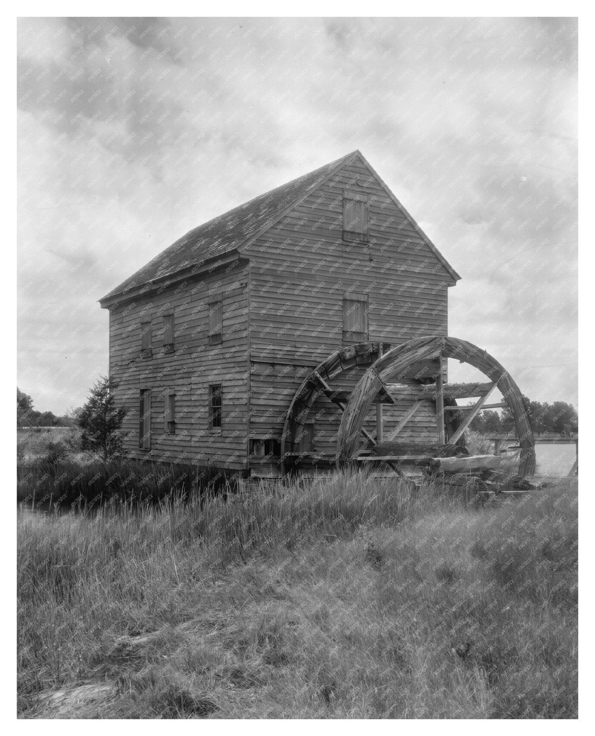 Watermill in Mathews County, VA - Carnegie Survey 1910
