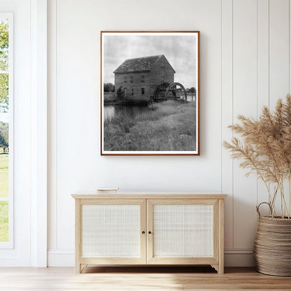 Water Mill in Mathews County, Virginia, Early 20th Century