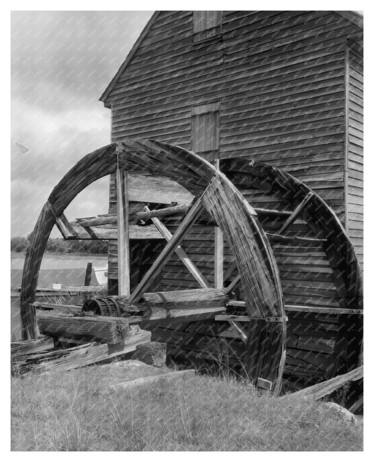 Early 20th Century Water Mill in Mathews County, VA